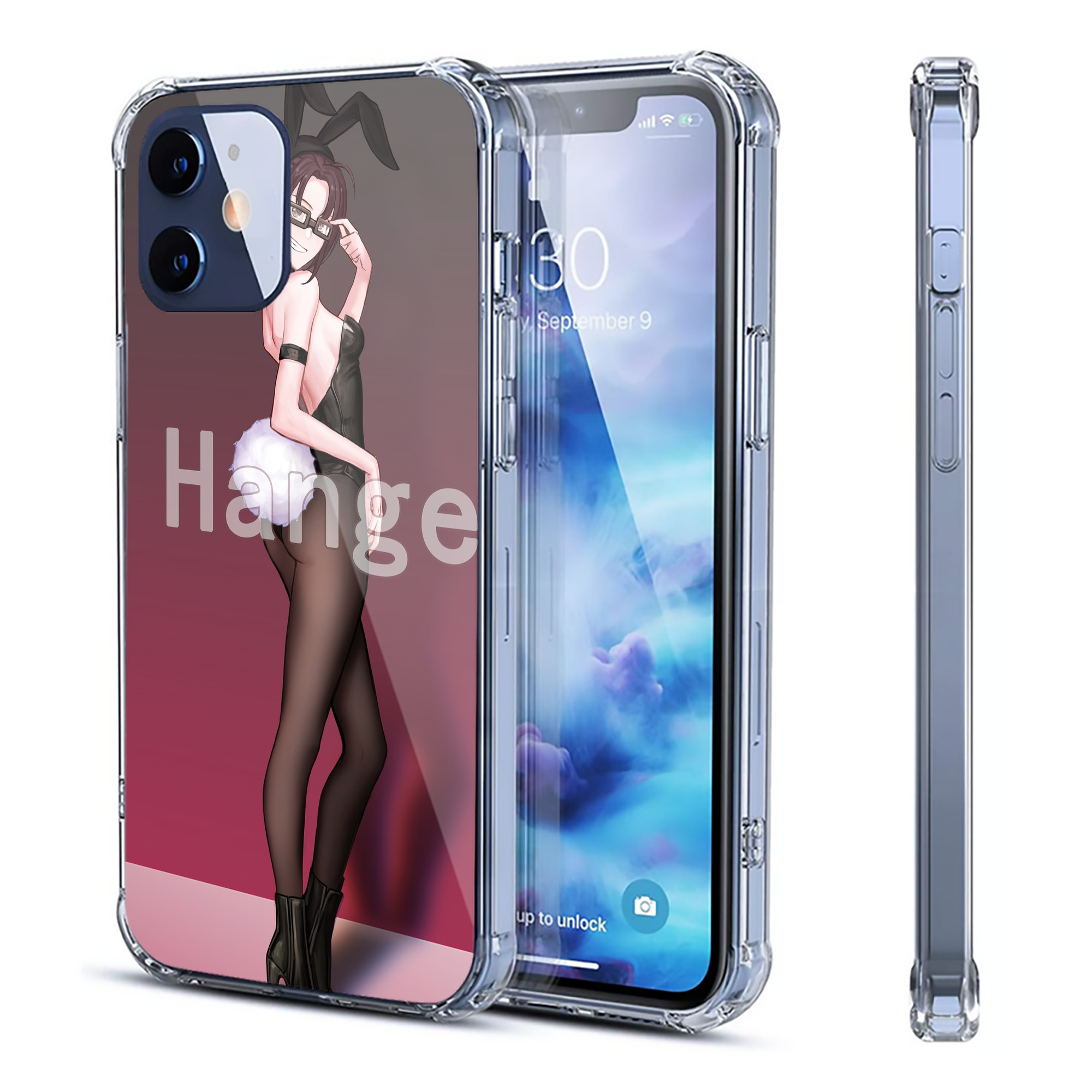 （画像用） 進撃の巨人 Attack on Titan 【iPhone 12シリーズ対応】透明スマホケース（クリアソフトケース）